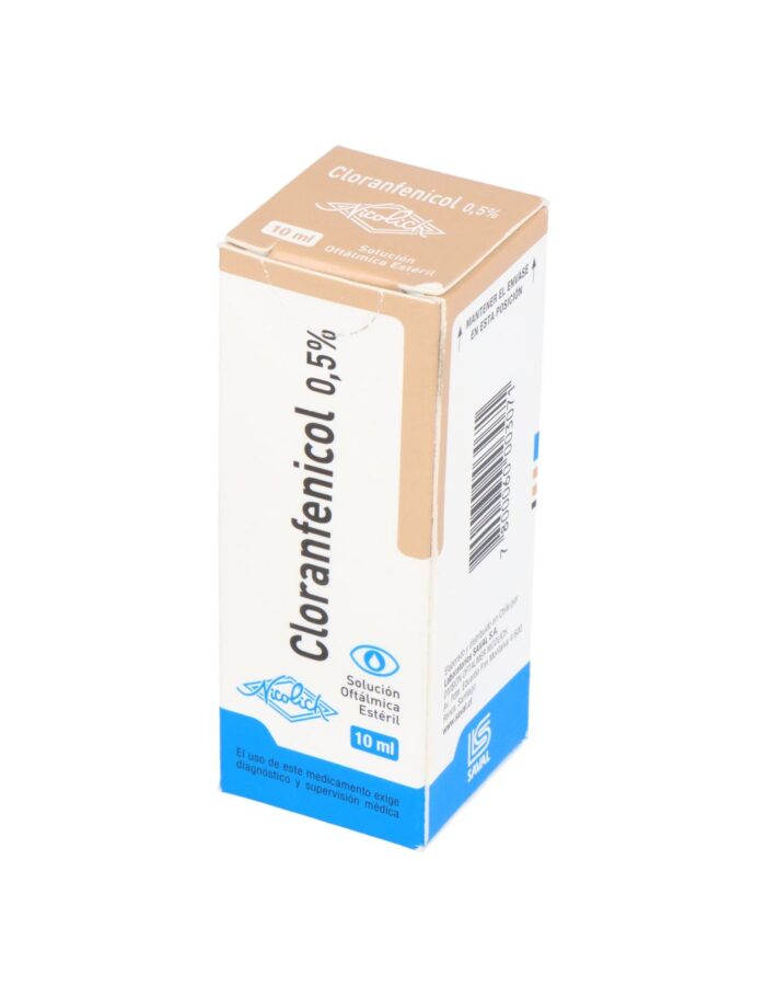 CLORANFENICOL SOLUCION OFTALMICA 5 MG X 10 ML