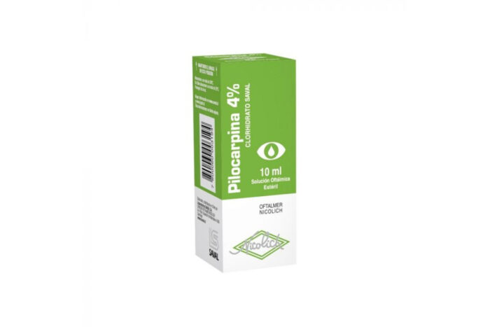 PILOCARPINA SOLUCION OFTALMICA 4% X 10 ML