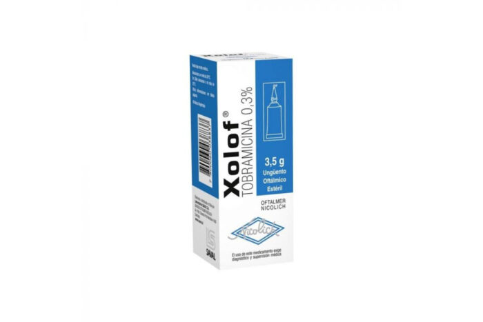 XOLOF UNGUENTO OFTALMICA 0,3 % X 3,5 G