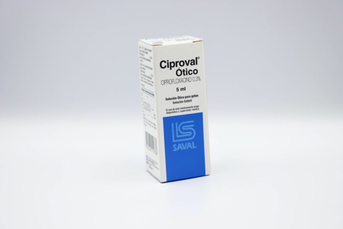 CIPROVAL SOLUCION OTI 0,3% X 5 ML