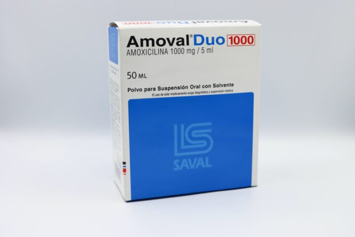 AMOVAL DUO SUSPENSION 1000 MG/5ML X 50 ML