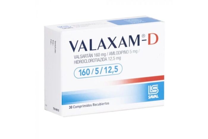 VALAXAM D COMPRIMIDOS 160/5/12,5 MG X 30