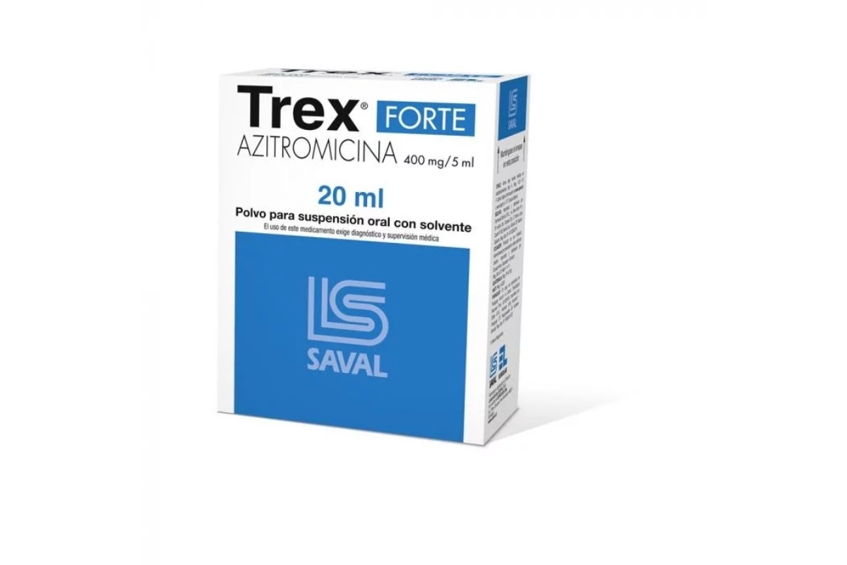 7800060412545 TREX FORTE SUSPENSION 400MG/5ML X 20 ML