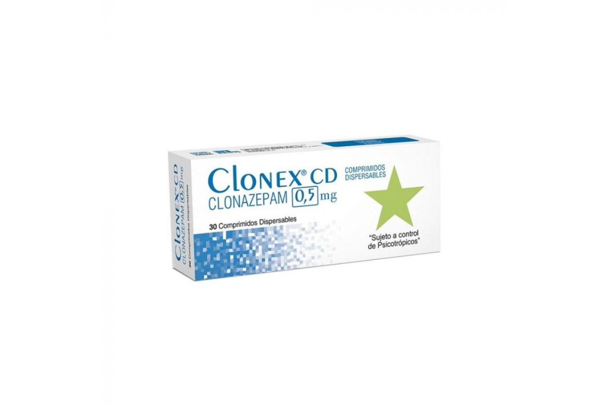 7800060412897 CLONEX COMPRIMIDOS DISP 0,5 MG X 30
