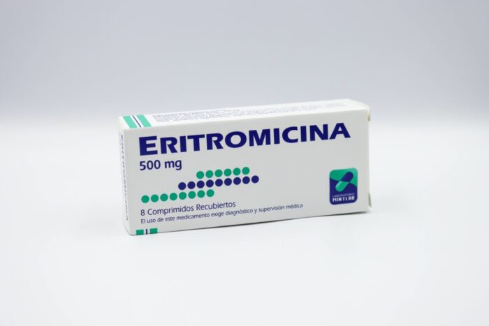 ERITROMICINA COMPRIMIDOS 500 MG X 8