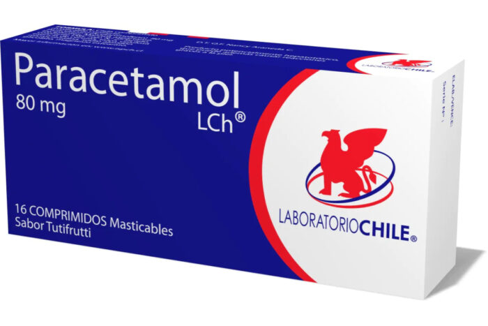 PARACETAMOL COMPRIMIDOS MASTICABLE 80 MG X 20