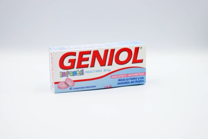 GENIOL COMPRIMIDOS 80 MG X 16