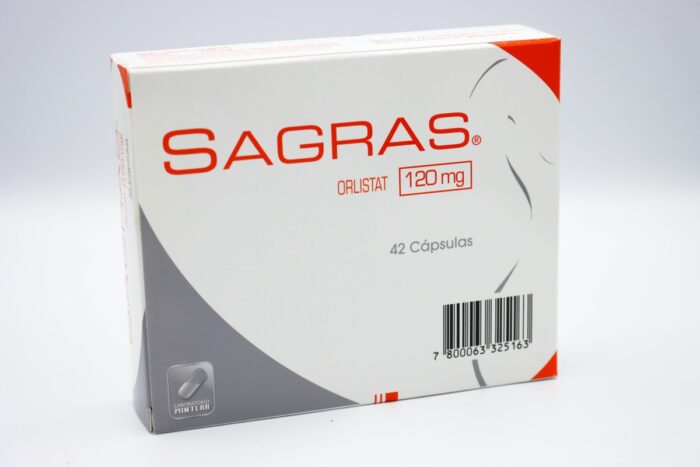 SAGRAS CAPSULAS 120 MG X 42