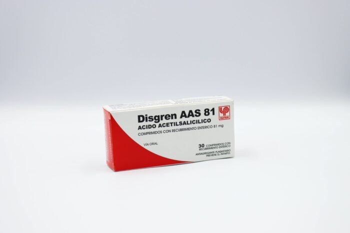 DISGREN COMPRIMIDOS ENTERICOS 81 MG X 30