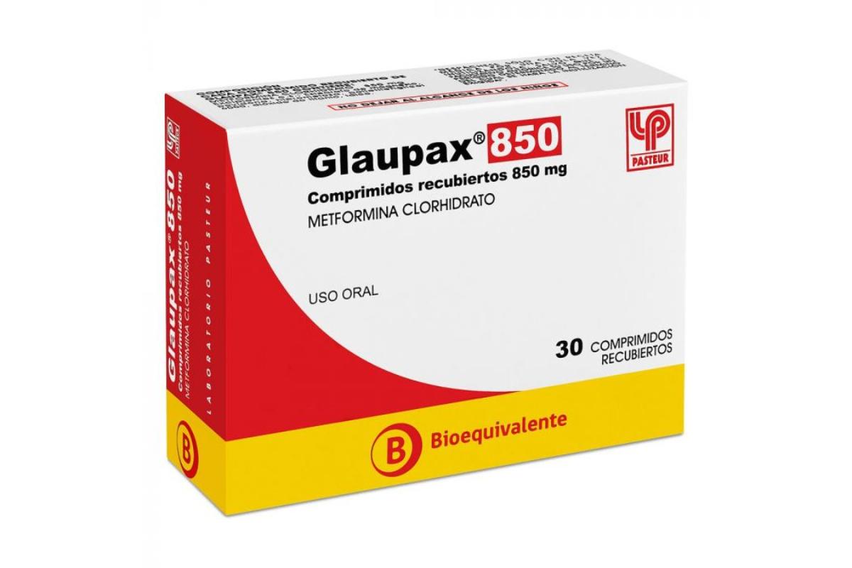 7800068012266 GLAUPAX COMPRIMIDOS 850 MG X 30
