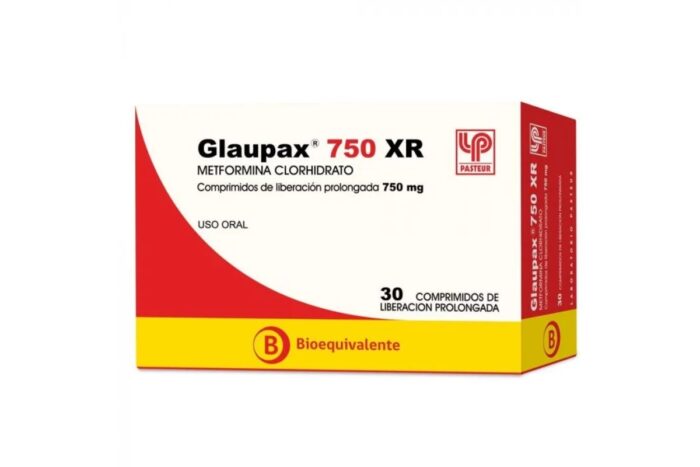 GLAUPAX XR COMPRIMIDOS 750 MG X 30