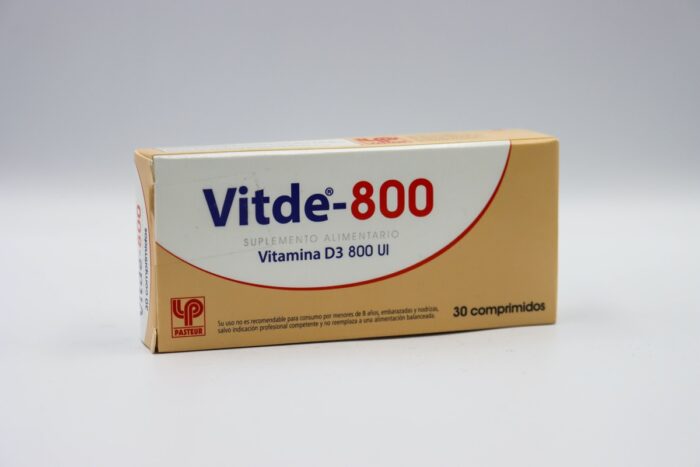 VITDE COMPRIMIDOS 800 UI X 30