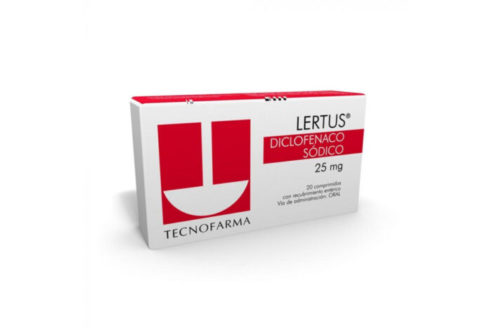 LERTUS COMPRIMIDOS 25 MG X 20