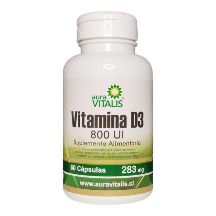 VITAMINA D3 CAPSULAS 800 UI X 60