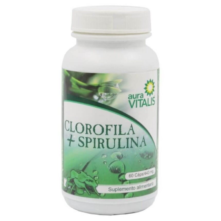 CLOROFILA + SPIRULINA CAPSULAS X 60