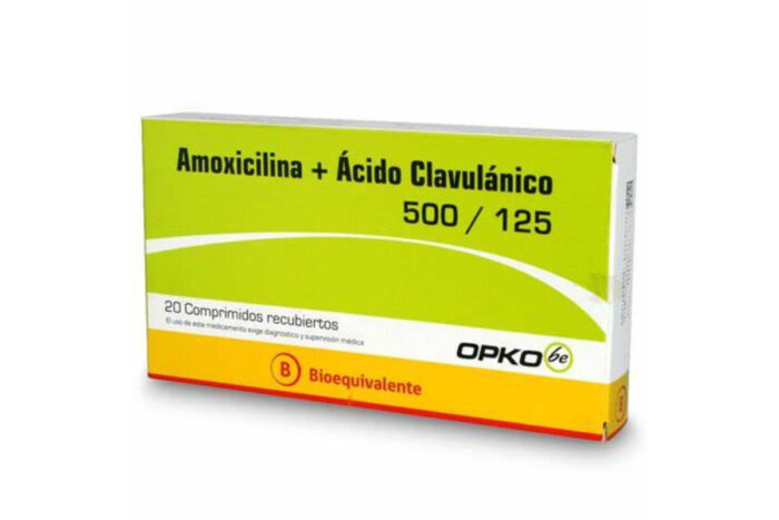 AMOXICILINA / ACIDO CLAVULANICO COMPRIMIDOS 500/125 MG X 20