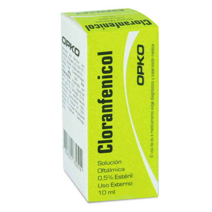 CLORANFENICOL SOLUCION OFTALMICA 0,5% X 10 ML