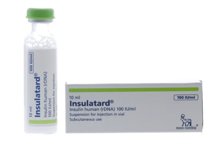 INSULATARD HM AMPOLLA 100 UI X 10 ML