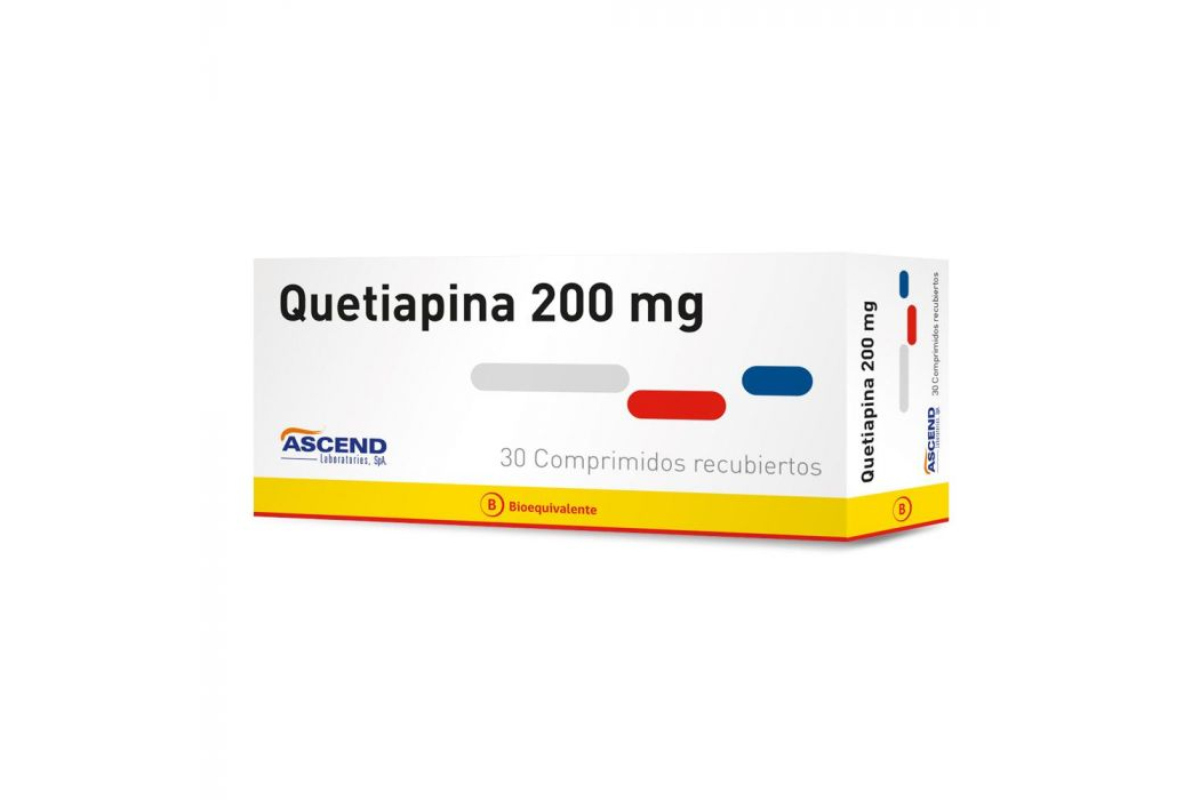 7804650880110 QUETIAPINA COMPRIMIDOS 200 MG X 30
