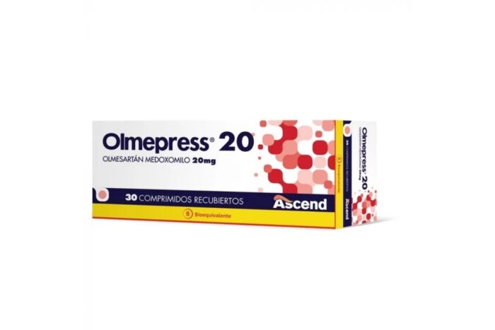 OLMEPRESS COMPRIMIDOS 20 MG X 30