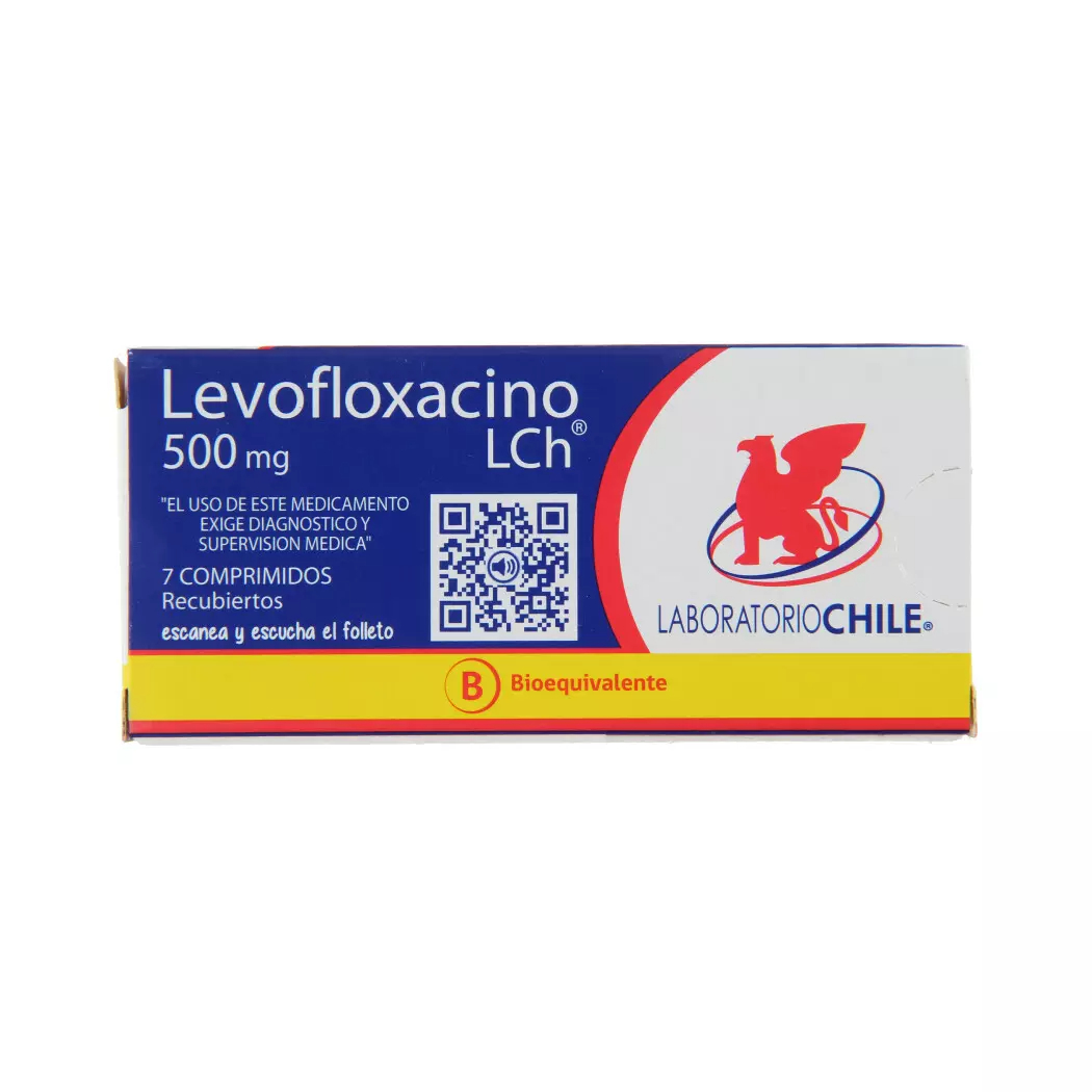 7804650884507 LEVOFLOXACINO COMPRIMIDOS 500 MG X 7