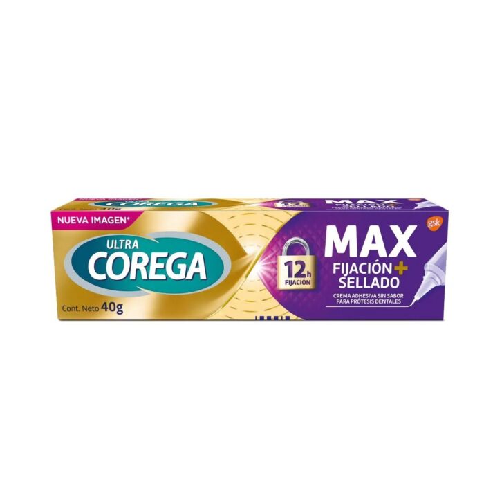 COREGA ULTRA MAXIMO SELLADO CREMA ADHESIVA X 40 GR