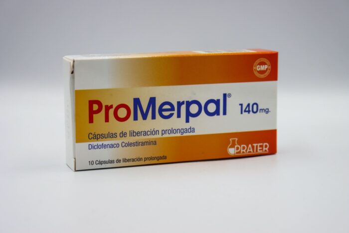 PROMERPAL CAPSULAS 140 MG X 10