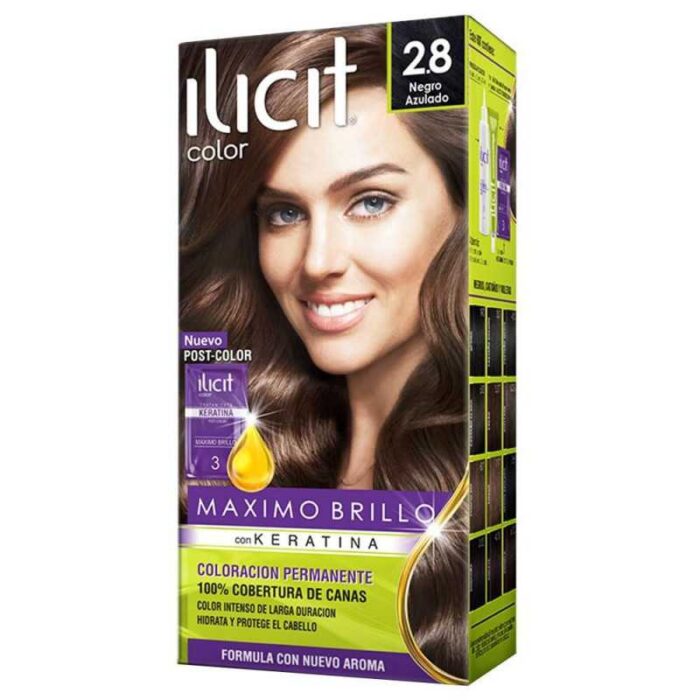 ILICIT 2/8 NEGRO AZULADO