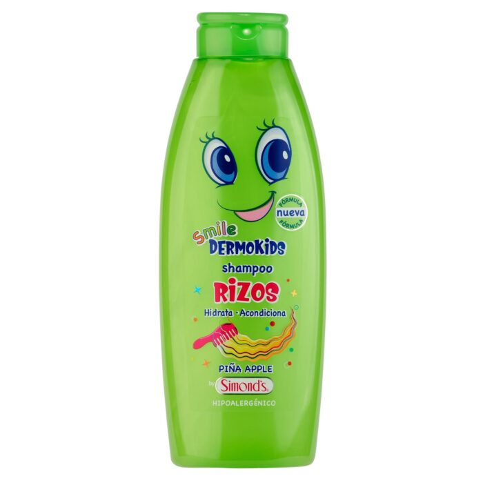 SIMONDS SHAMPOO 2 EN 1 SMILE RIZOS KIDS SIN SAL PINA APPLE X 400 ML