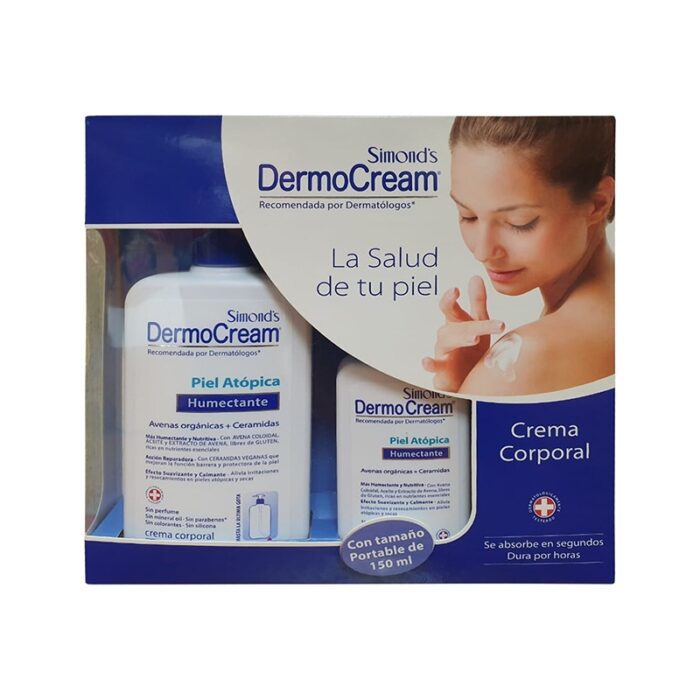 DERMOCREAM ESTUCHE AVENA CERAMIDA X 400 ML + CREMA 150 ML