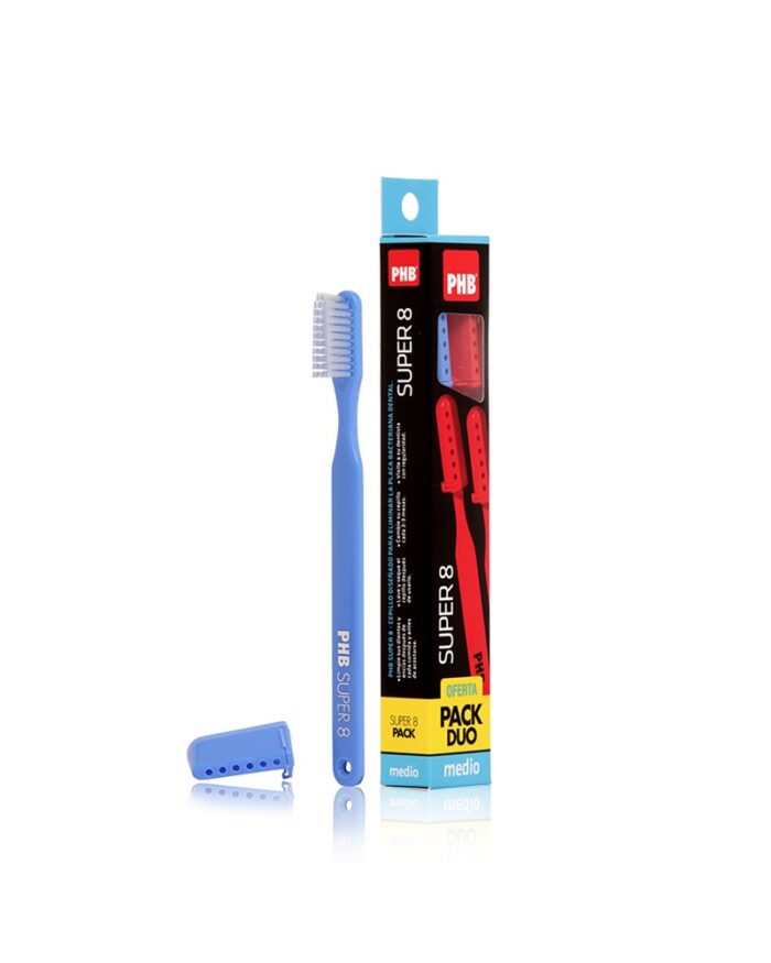 PHB CEPILLO SUPER 8 PACK DUO