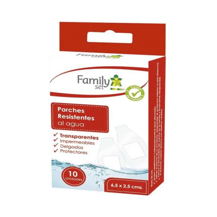 FAMILY SET CURITA RESISTENTE AL AGUA X 10