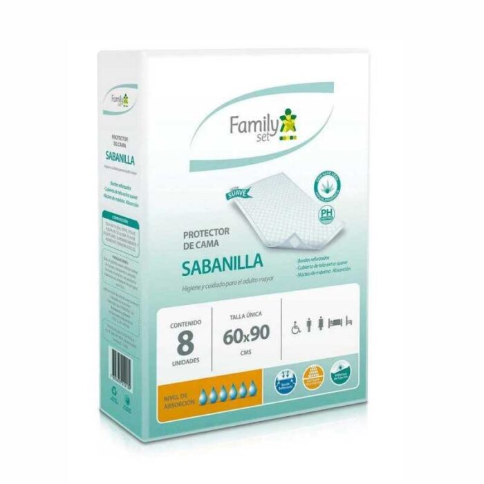 FAMILY SET SABAN.PROTECTORES DE CAMA X8 UNIDADES