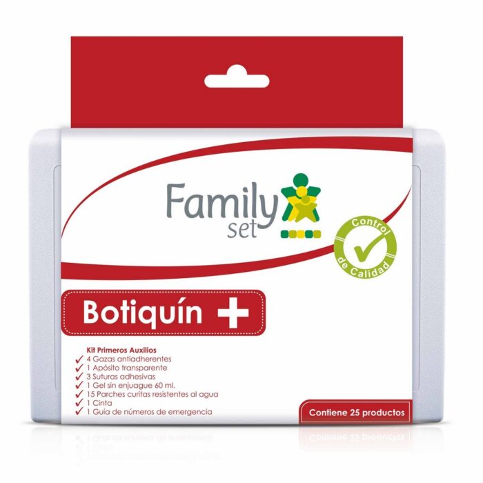 FAMILY SET BOTIQUIN PRIMEROS AUXILIOS