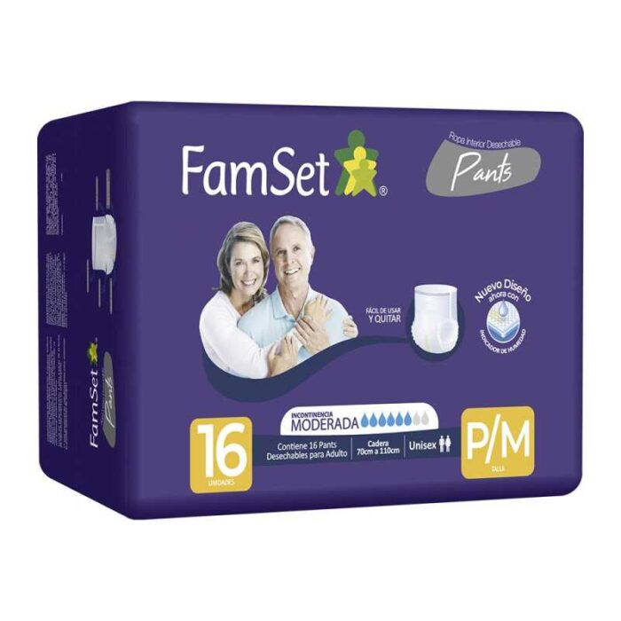 PAÑAL CALZON P/M X 16 UNIDADES