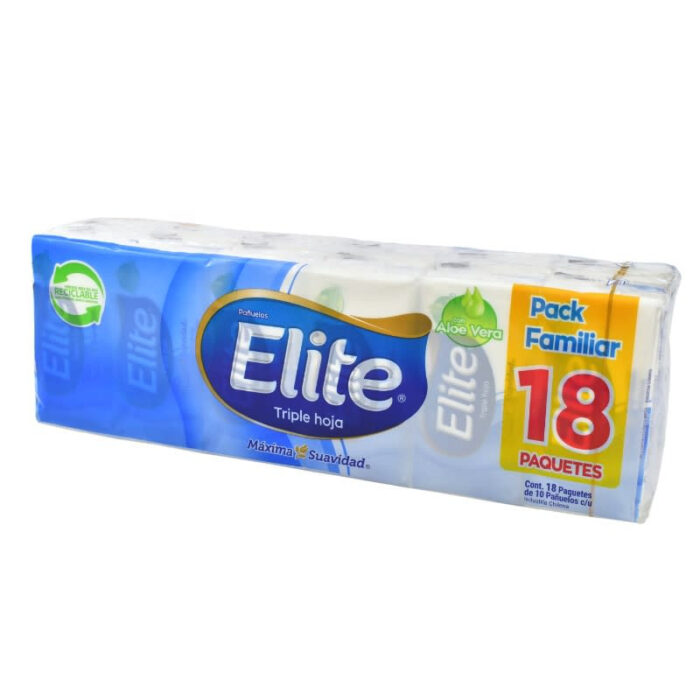 ELITE PAÑUELOS DESECHABLES X 18 UNIDADES
