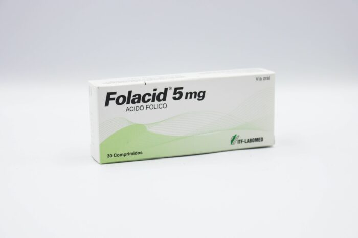 FOLACID COMPRIMIDOS 5 MG X 30