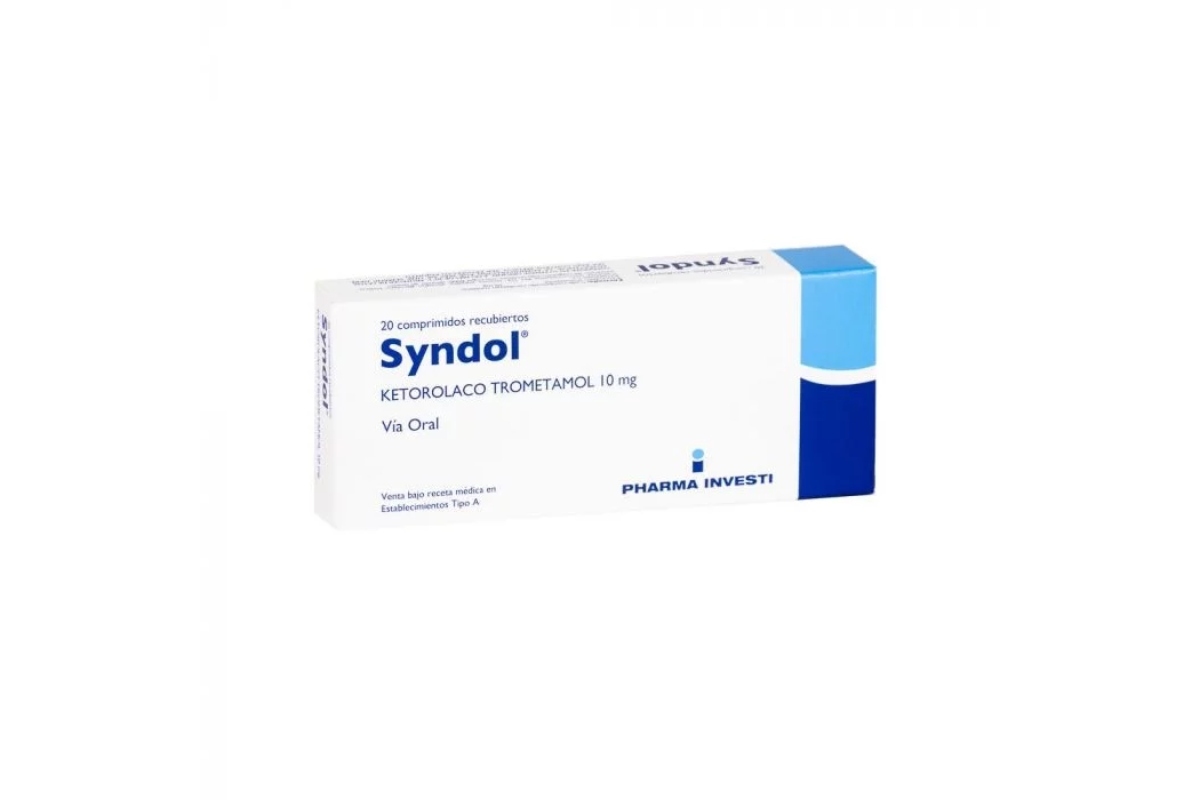 SYNDOL COMPRIMIDOS 10 MG X 20 - Farmacias Roraima