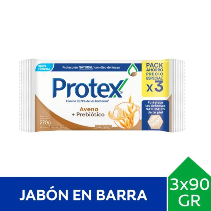 PROTEX AVENA JABON X 90 GR PACK X 3