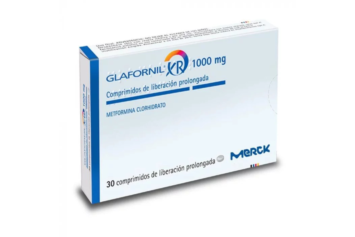 7891721028861 GLAFORNIL XR COMPRIMIDOS 1000 MG X 30