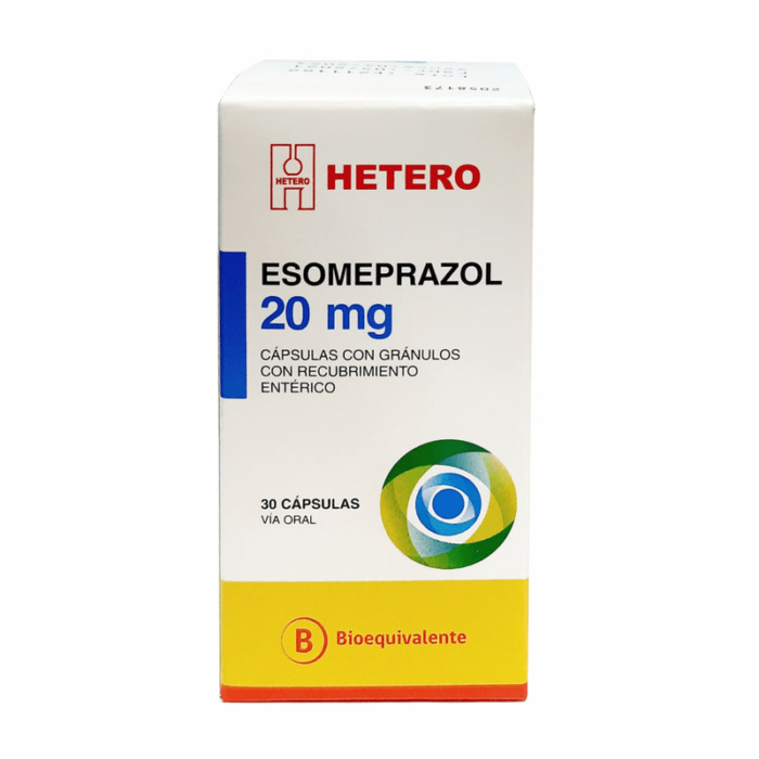 ESOMEPRAZOL CAPSULAS 20 MG X 30