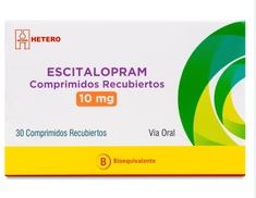 8903726295465 ESCITALOPRAM COMPRIMIDOS 10 MG X 30