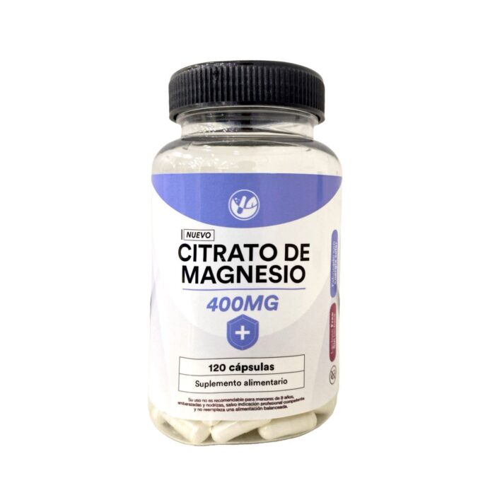 CITRATO DE MAGNESIO CAPSULAS 400 MG X 120