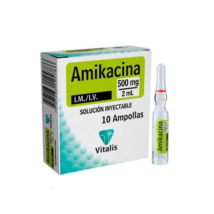 AMIKACINA AMP 500 MG/2ML X 10